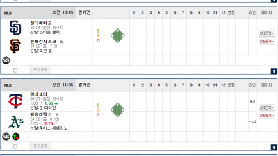 이벤트 기간 : 2025년 06월 01일 핸디+언오버팀 맞추기(일요일 특별)